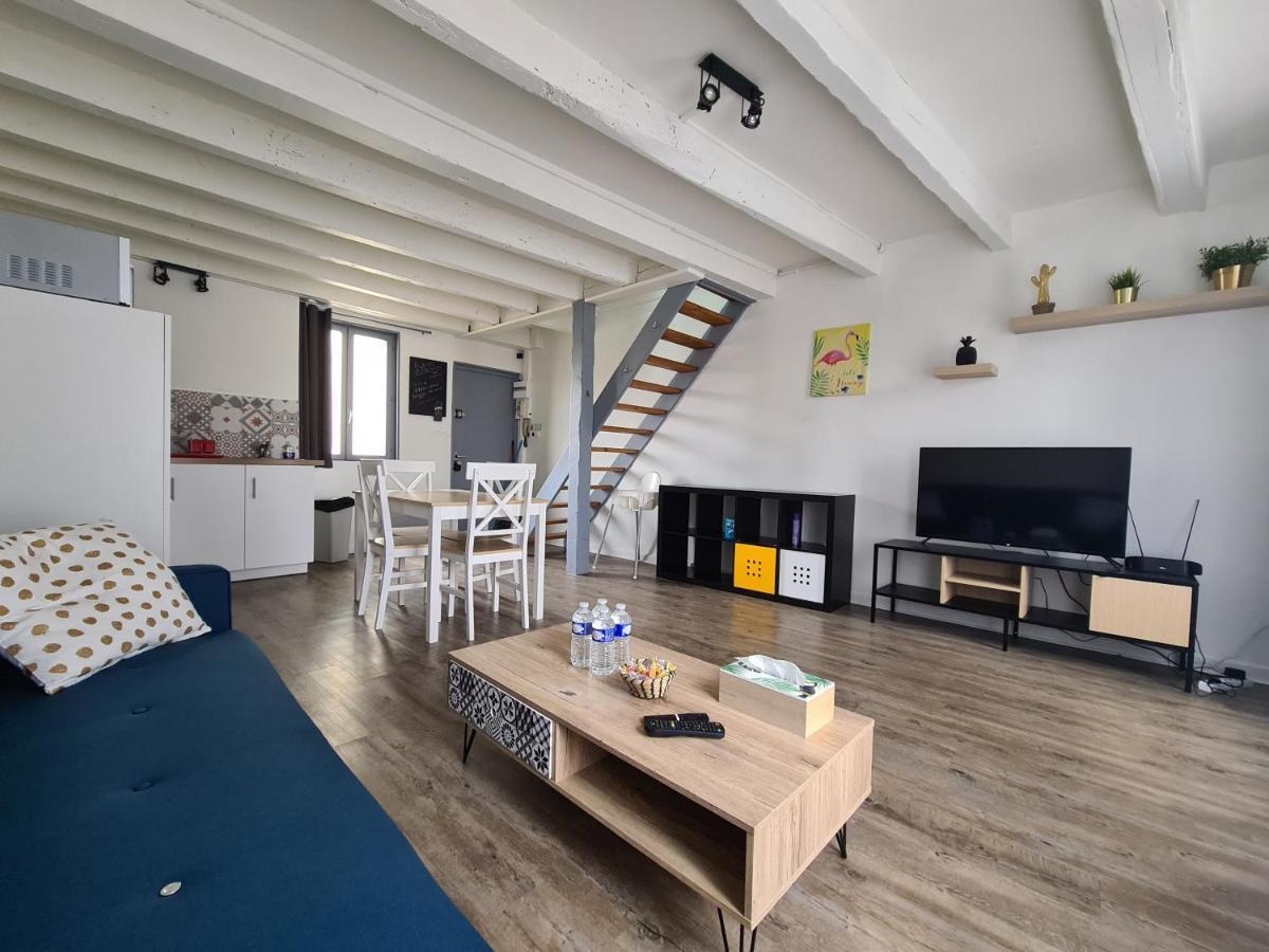 Apartament Les Cosy De Nancy - Le Duplex Aux Flammants Roses - 4Etoiles Zewnętrze zdjęcie